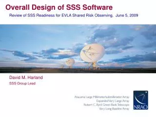 Overall Design of SSS Software
