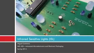 Infrared Sensitive Lights (ISL)