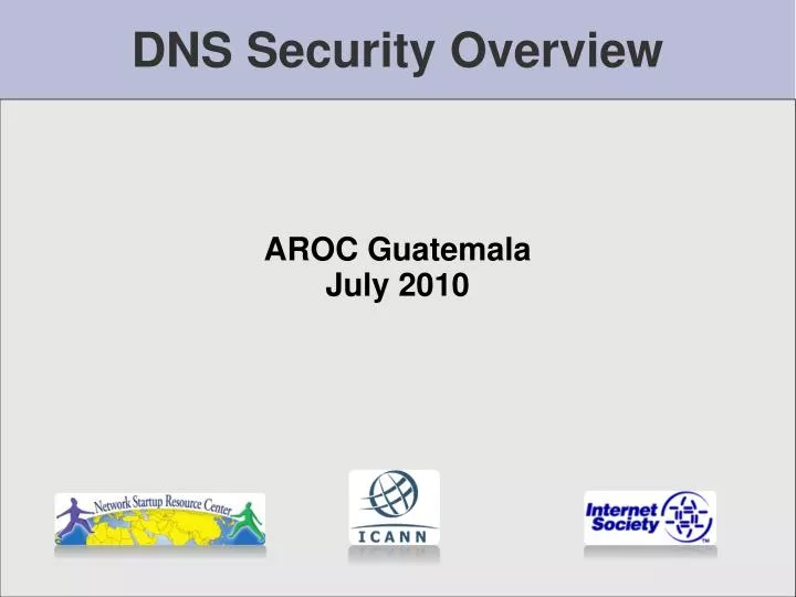 dns security overview