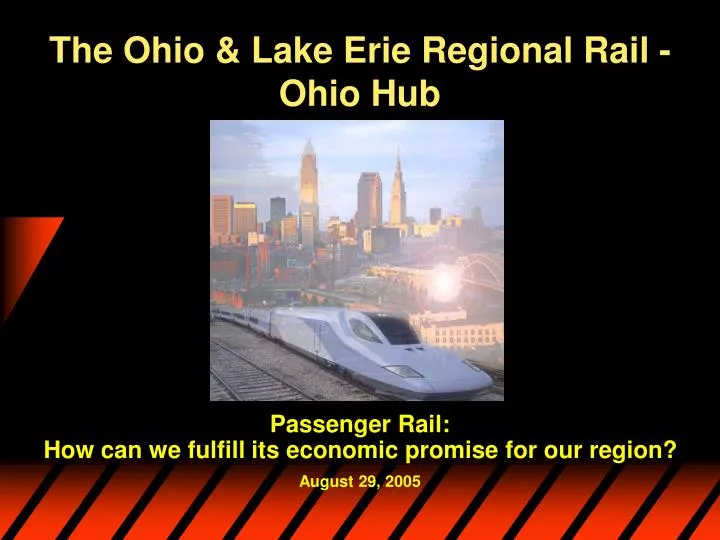 the ohio lake erie regional rail ohio hub