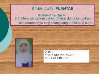 oleh nanik setyaningsih nip 132 138 819
