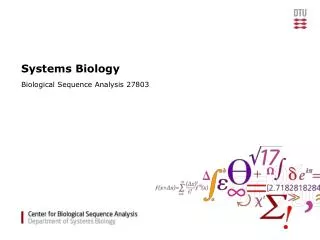 Systems Biology