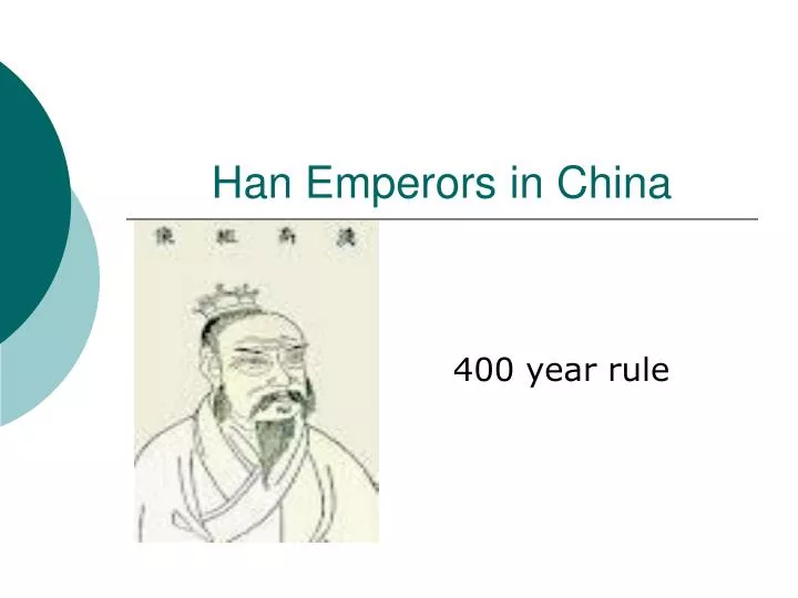 han emperors in china