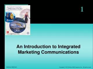 An Introduction to Integrated Marketing Communications