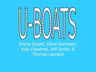 Emma Dysart, Olivia Sorensen, Kyle Crawford, Jeff Smith, &amp; Thomas Leonard