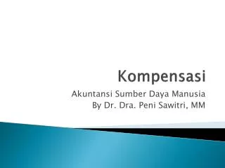 kompensasi