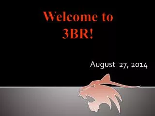 Welcome to 3BR!