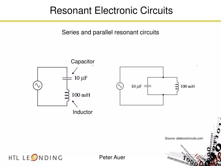 resonant electronic circuits