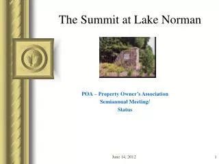 The Summit at Lake Norman