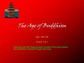 The Age of Buddhism