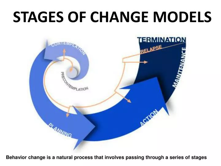 stages of change models