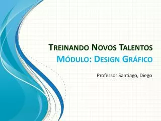 treinando novos talentos m dulo design gr fico