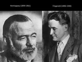 Hemingway (1899-1961)