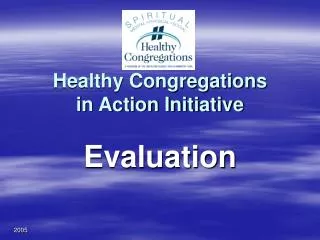 Healthy Congregations in Action Initiative