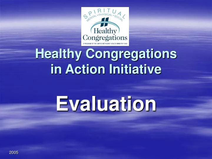 healthy congregations in action initiative