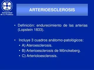 arterioesclerosis