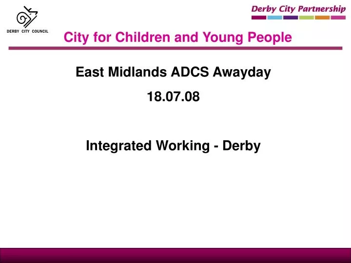 city for children and young people
