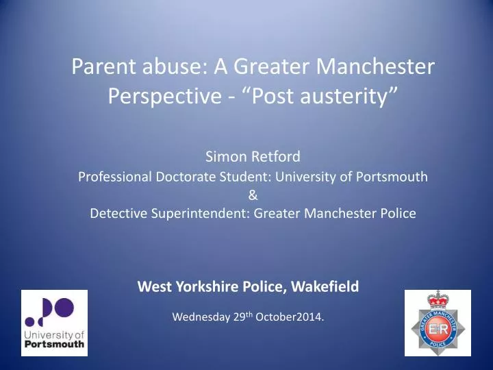parent abuse a greater manchester perspective post austerity