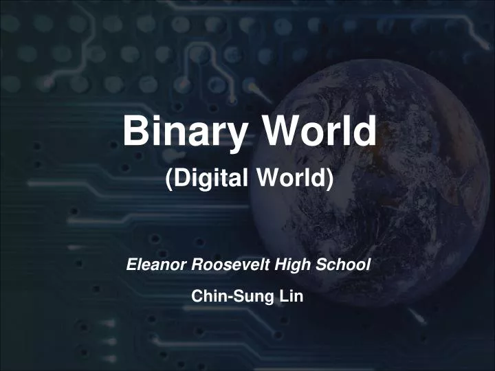 binary world digital world