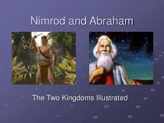Nimrod and Abraham