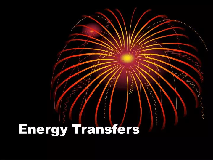 energy transfers