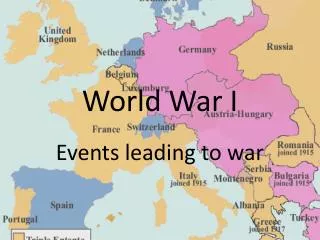 World War I