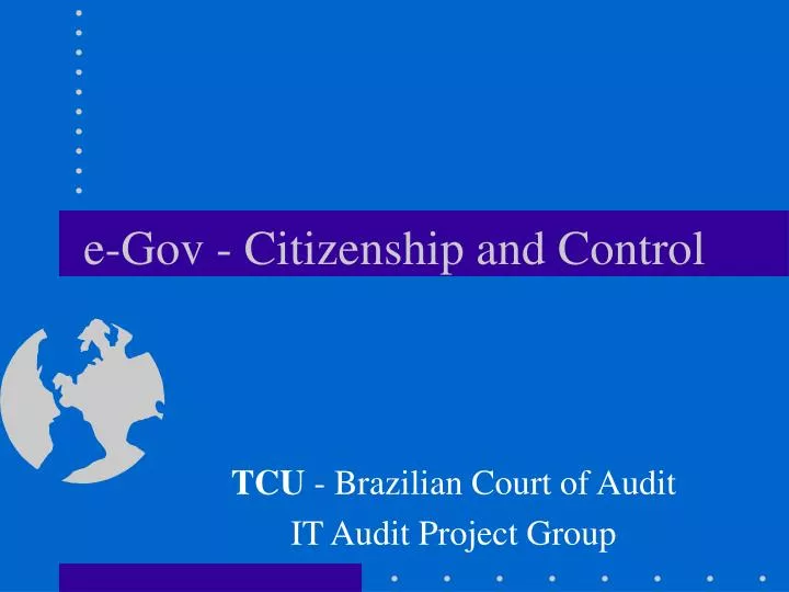 e gov citizenship and control