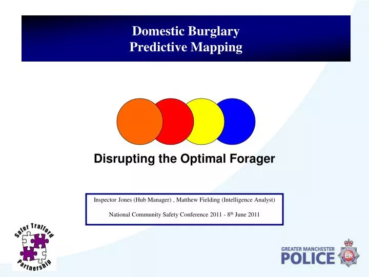 domestic burglary predictive mapping