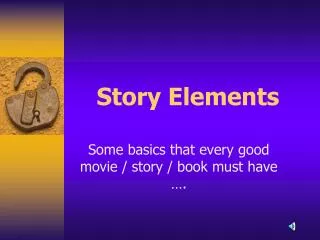 story elements
