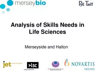 Analysis of Skills Needs in Life Sciences