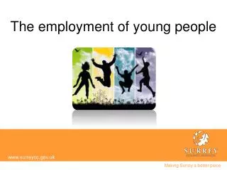 The employment of young p eople