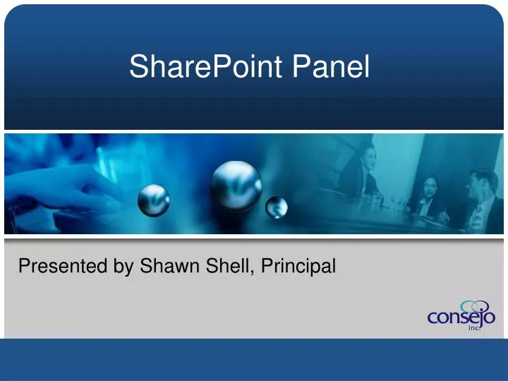 sharepoint panel