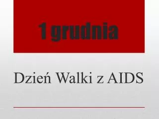 1 grudnia
