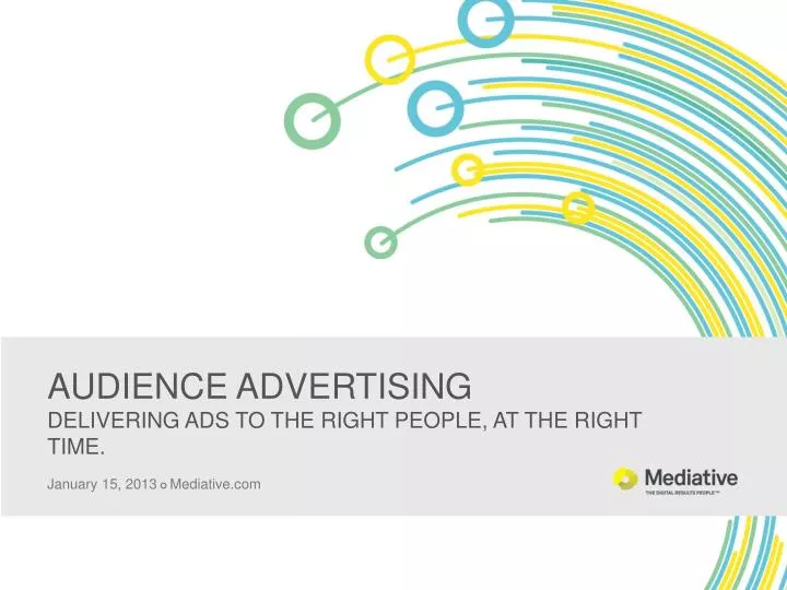 audience advertising delivering ads to the right people at the right time