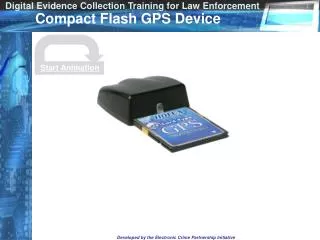 Compact Flash GPS Device