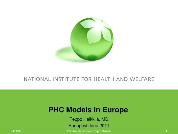 phc models in europe