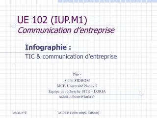 ue 102 iup m1 communication d entreprise