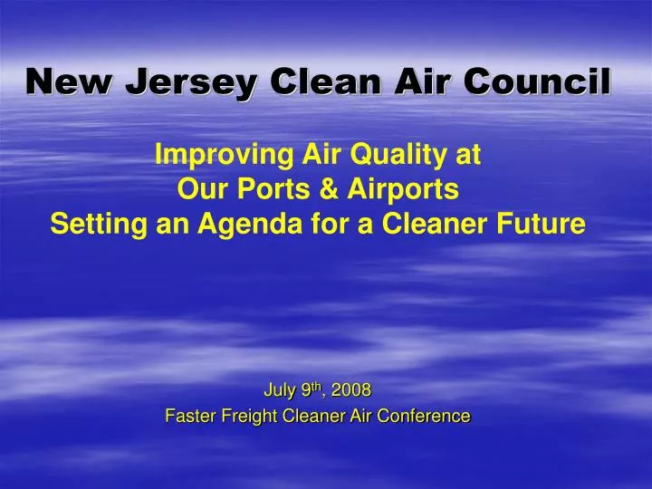 new jersey clean air council