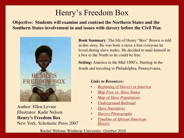 henry s freedom box