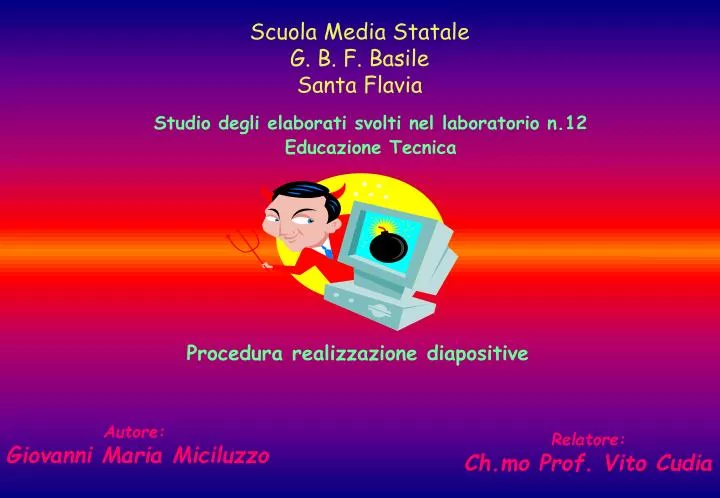 scuola media statale g b f basile santa flavia