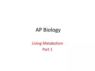 ap biology