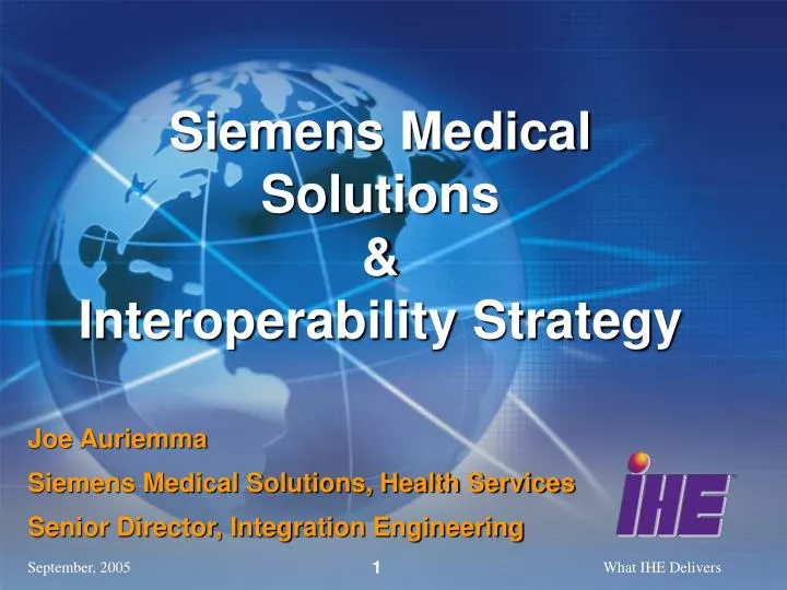siemens medical solutions interoperability strategy
