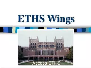 ETHS Wings