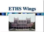 ETHS Wings - slide 1