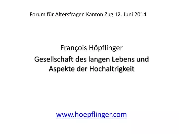 forum f r altersfragen kanton zug 12 juni 2014