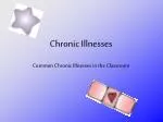Chronic Illnesses - slide 1