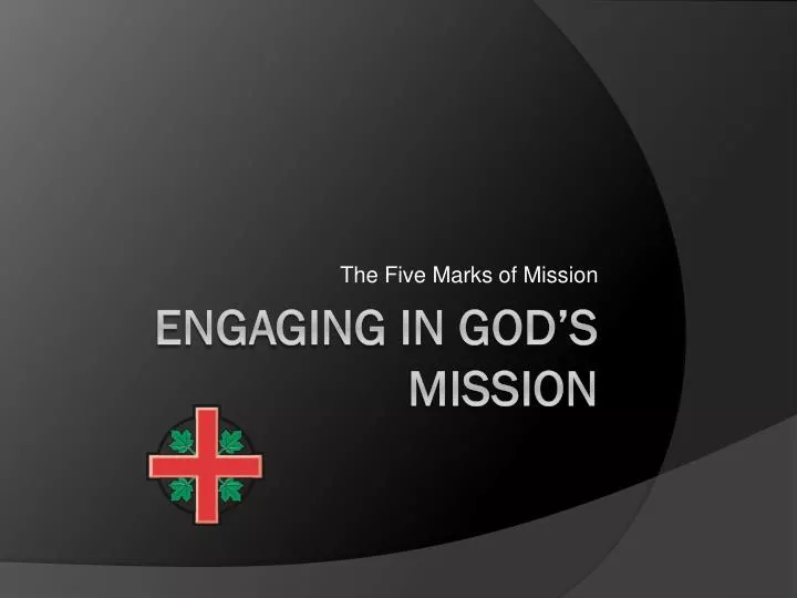 the five marks of mission