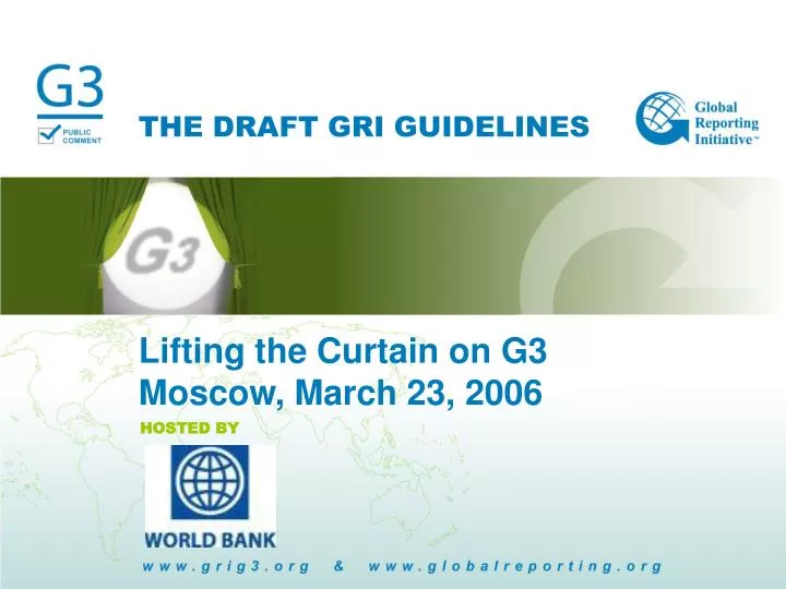 the draft gri guidelines