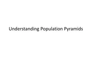 Understanding Population Pyramids