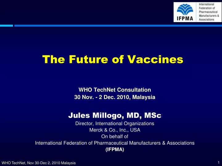 the future of vaccines